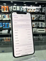  9 iPhone x (256GB) ايفون اكس مستعمل بحالة  بطارية جديدة مغيرة 100%