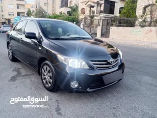  2 تويوتا كورولا 2013فحص كامل لون اسود
