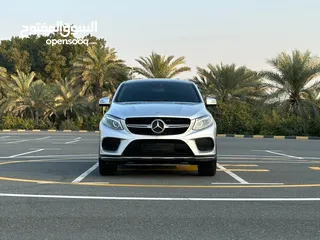  2 مرسيدس GLE  350 موديل 2017 بحالة ممتازة  