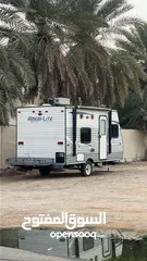  1 للبيع كرفان أمريكي 18 قدم موديل 2018  For sale: 18-foot American caravan, 2018 model
