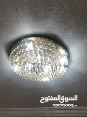  2 ثريه كرستال منزليه