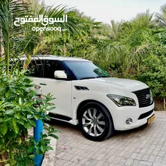  6 انفنتي QX80 2014 للبيع اول البدل