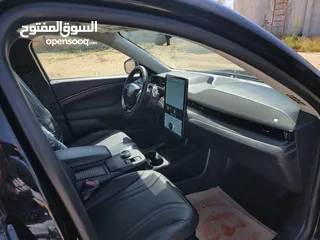  9 FORD MUSTANG MACH-E PREMIUM 4XE 2022  فورد موستنج الكهربائية بالكامل صنف بريميوم اعلى فئه دفع رباعي