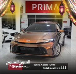  1 TOYOTA CAMRY MODEL 2025