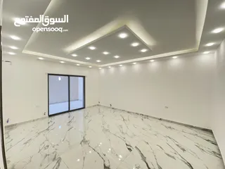  12 شقة فاخره للبيع بأجمل مناطق البنيات بمساحة 227م بسعر مميز طابق تسوية (ارضيه من الجهة الأخرى)