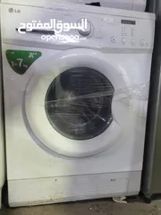  17 washing machines 7 to 8 kg Samsung and Lg