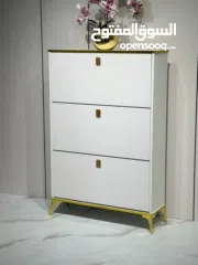  1 خزانة الأحذية الملكية – لمسة فخامة تغيّر مدخل بيتك بالكامل  مش مجرد خزانة... هاي قطعة ديكور راقية