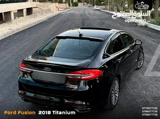  8 فـورد فـيـوجـن 2018 تـيـتـانـيـوم كاش أو أقساط
