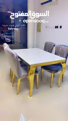  26 Dining Table Marble and Wood