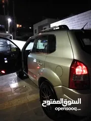  3 جيب هونداي توسان موديل 2008 تسير الرخصة 2009  ما شاء الله عليه والصور خير برهان