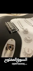  3 Fender guitar stratocaster black