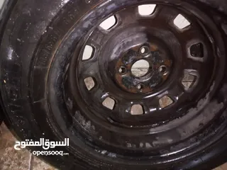  1 جنط اربع براغي حديد