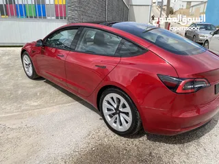  11 Tesla model3 بحالة الزيروفحص كامل اتوسكور %86