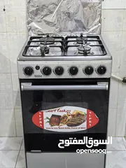  3 Urgent Sale - Cooking Range 4 burner and Grill