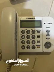  4 عدد 6 هواتف أرضية ماليزي وياباني بسعر حرق (مستعمل نظيف جداً)