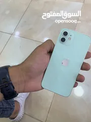  1 iphone 12 مساحه 128 89بطاريه   خطين