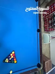  3 طاوله بلياردو بروزنيك اصليه امريكيه   8 قدم  رخام اسود بحاله الوكاله