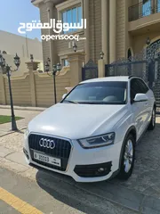  17 أودي  Q3 موديل  2013 . GCC . ماشيه 153000 KM  . مطلوب  19500 درهم