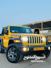  1 للبيع فقط جيب رنجلر بلون مميز وبحاله ممتازه بريحه الوكاله اقراء التفاصيل تحت