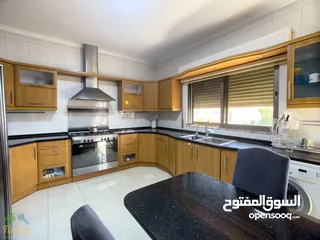  14 Bright furnished three bedroom apartment in Abdoun شقة مميزة ثلاث غرف نوم في عبدون بالقرب دير غبار