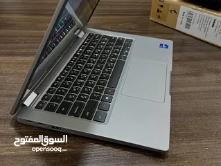  7 لابتوب ديل لاتيتيود جيل 11 معالج core i7 شاشة لمس لون سلفر مميز بصمة للوجه  Ram 16 - SSD 512
