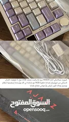  3 كيبورد ميكانيكي اجاز AK820 برو جاسكيت، بمنفذ USB (((السعر لا يشمل التوصييلل )))