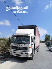 1 فولفو fl6 19طن صندوق 8متر مع رمبة