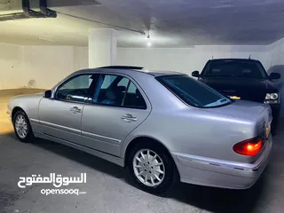  7 مرسيدس E200 2001 بحاله الوكاله