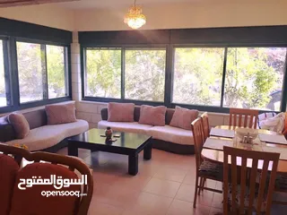  1 شقه مفروشه للايجار في رام الاه التحتا قرب البنك العربي