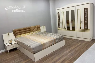  4 غرف نوم كاملة تركية اصلية 5 قطع 390 فقط شامل توصيل تركيب