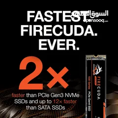  5 Seagate FireCuda 530 2TB with Heatsink -NEW -MEAGByt