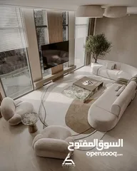  2 شقة ارضية مع كراج خاص للبيع في ضاحية الامير راشد بمساحة بناء 200م