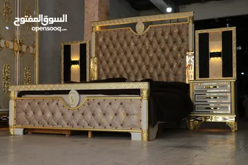  2 غرفه نوم مصريه خشب ثقييل استخدام بسيط جداً للبيع بسعر مغري