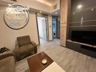  9 استديوهات مفروشة للايجار في جبل عمان بمساحة 40م تشطيبات و ديكورات فندقية