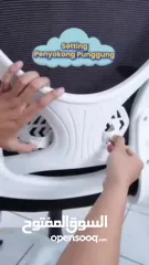  5 كرسي مهام دوّار للمكتب المنزلي بظهر مرتفع ومسند رأس ودعم قطني قابل للتعديل الراحة اللي بتدوم