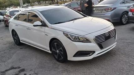  4 هونداي سوناتا موديل 2017 فحص كامل للبيع بالتقسيط بدفعه 2500 دينار والباقي اقساط شهريه