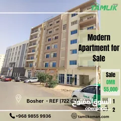  1 Modern Apartment For Sale In Bosher  REF 722GM