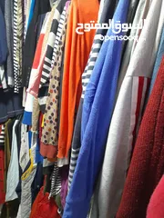  5 محل ملابس شامل ديكور( اوروبي وجديد) للبيع