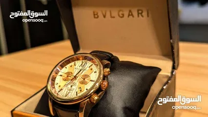  1 ساعة bvlgari الفاخرة . بولغاري