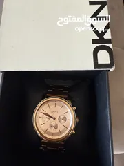  2 ساعه DKNY معدني برونز بحاله الجديده للبيع