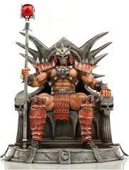  1 Iron Studios IS313437 Mortal Kombat 1:10 Shao Kahn Deluxe Statue