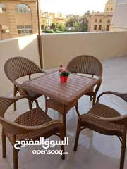  3 كراسي وترابيزات بلاستيك بيور فرز اول