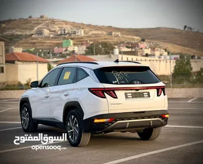  8 توسان هايبرد 2022 فل مسكر بدون فتحة فرش بني