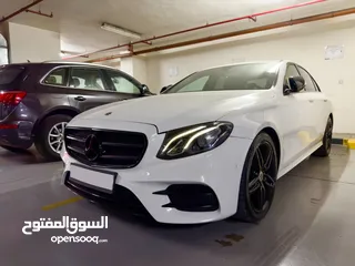  32 البيع بداعي السفر اقل سعر في المملكة Mercedes-Benz E200 AMG Night package بسعر مميز