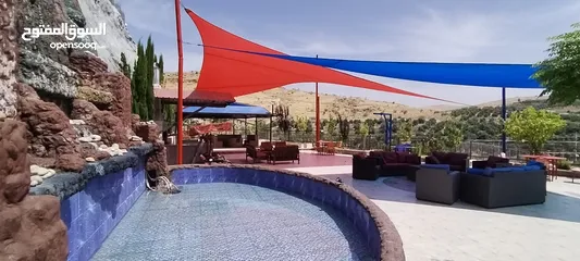  3 مزرعة وشاليه النبعه الايجار اليومي