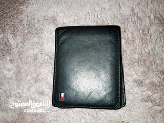  2 محفظة رجالي تومي هيلفيغير جلد اصلي طبيعي 100% Tommy Hilfiger Men's Wallet 100% Genuine Leather