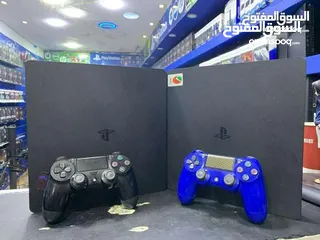  2 يلايستيشن 4 سلم Playstation 4 Slim 500GB مكفول