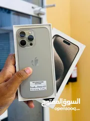  1 iPhone 15 Pro Max 256 GB with 100% BH - Smooth Condition available