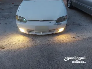  16 هونداي اكسنت اوتوماتيك موديل 1997 لون ابيض