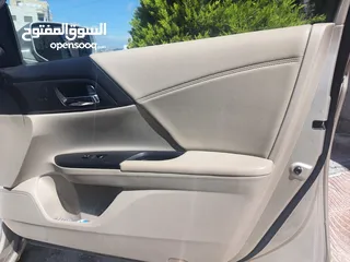  11 هوندا اكورد 2014 لون شمباني مميزة واقتصادية  للبيع او البدل